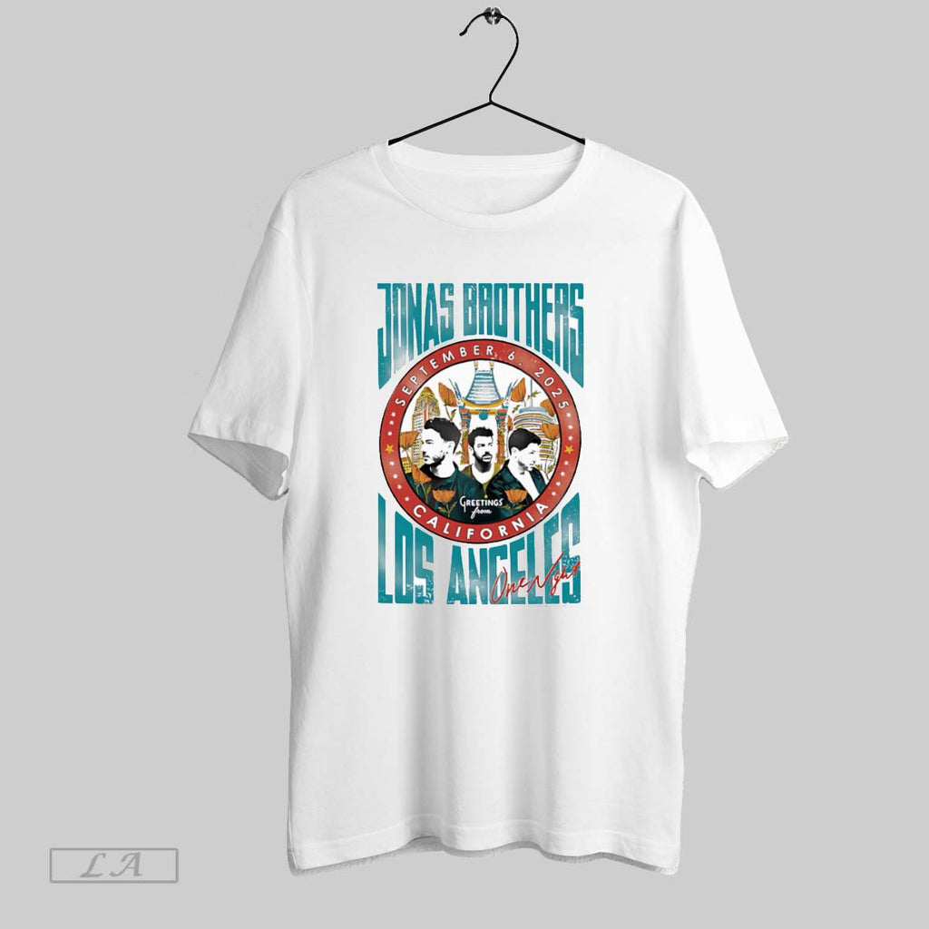 Original Jonas Brothers California Los Angeles One Night