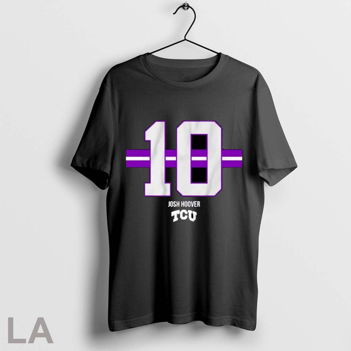 Original Josh Hoover 10 Stripe Tcu Football