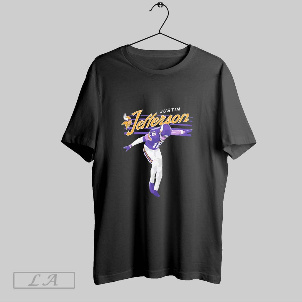 Original Justin Jefferson Minnesota Vikings Player Graphic