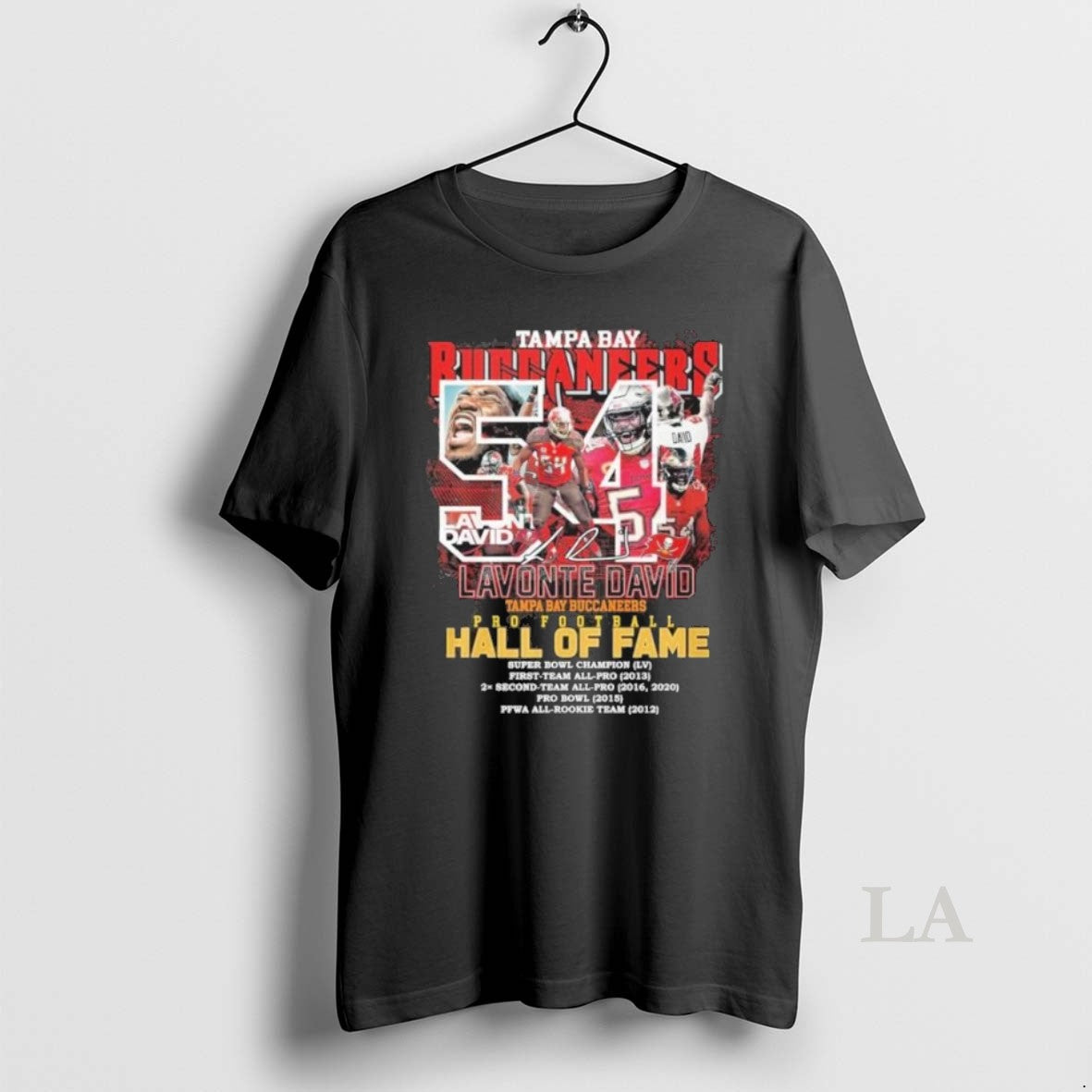 Original Lavonte David Tampa Bay Buccaneers Pro Football Hall Of Fame