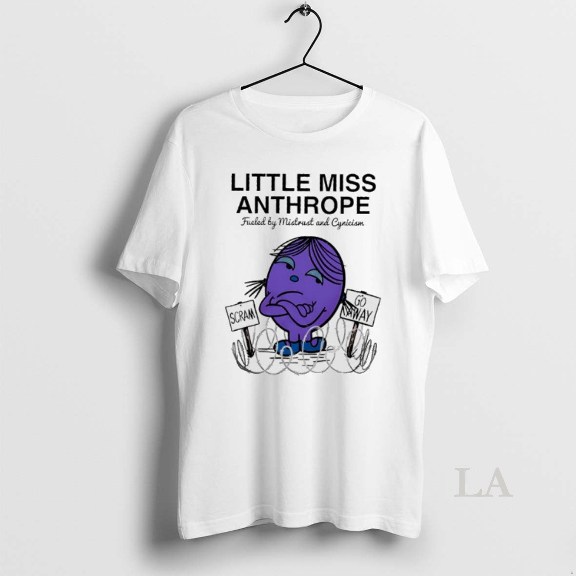 Original Little Miss Anthrope Fueled Mistrust And Cynicism T-Shirts, Hoodie, Sweatshirt | WearSparks.com
