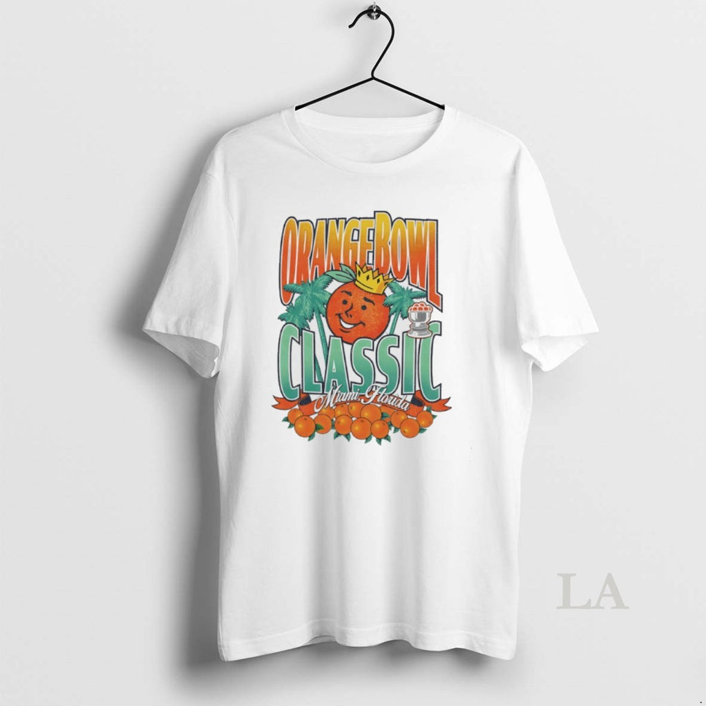 Original Miami Floria Orange Bowl Graphic Retro