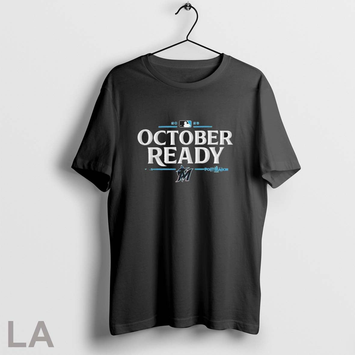 Original Miami Marlins 2025 October Ready Mlb Postseason