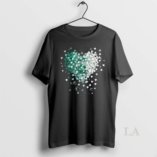 Original Michigan State Spartans Football Fans Hearts And Soul T-Shirts, Hoodie, Sweatshirt | WearSparks.com