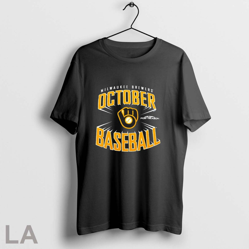 Original Milwaukee Brewers Mlb Postseason October Baseball