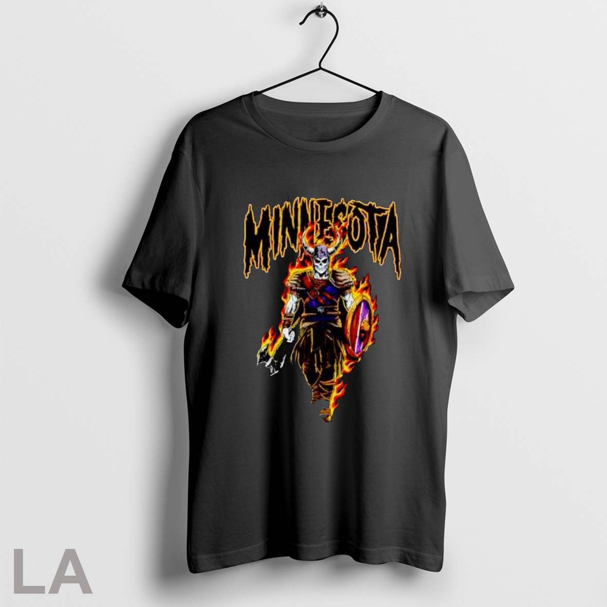 Original Minnesota Vikings Medieval Skeleton Warrior Football