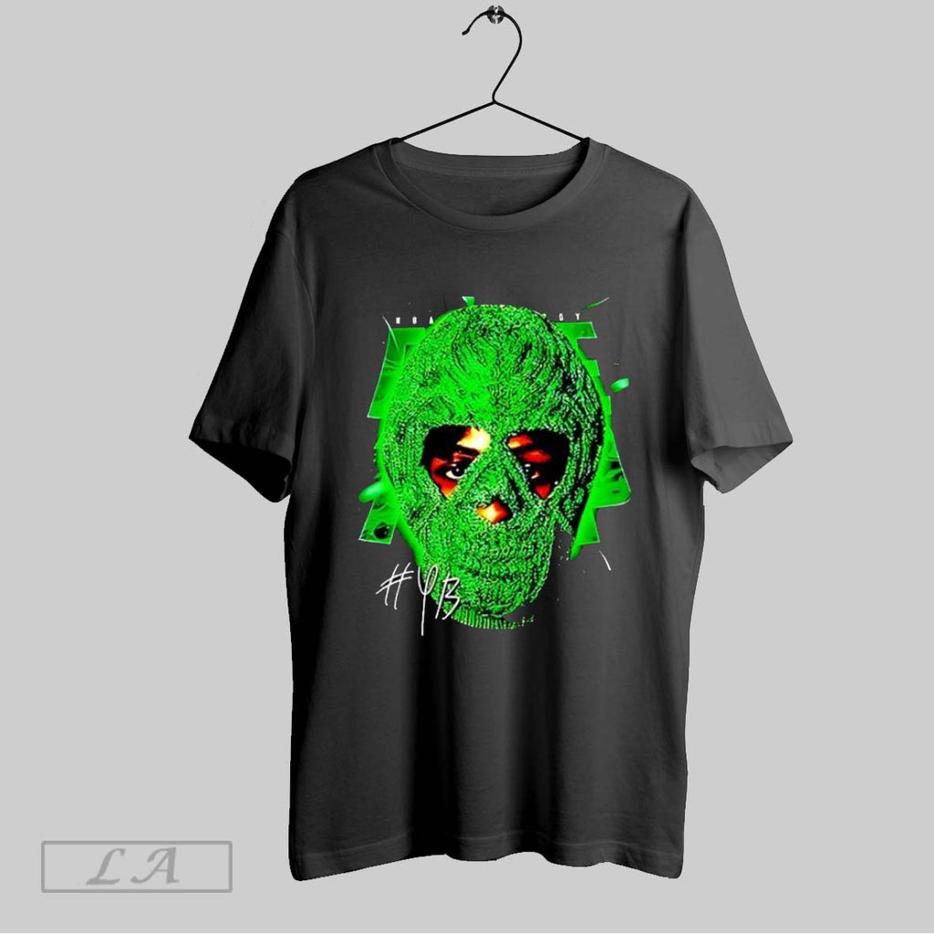 Original Nba Youngboy 4yb Green Balaclava Ski Mask