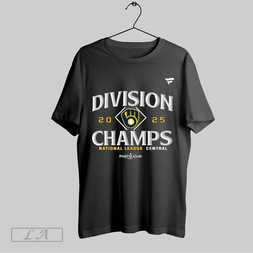 Original Nl Central Division Champions 2025 Milwaukee Brewers Baseball