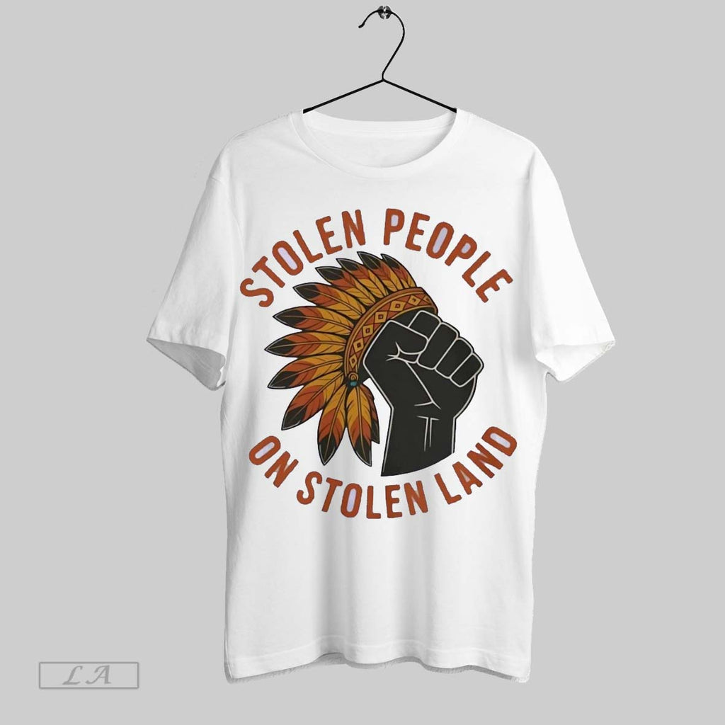 Original Native American Stolen People On Stolen Land