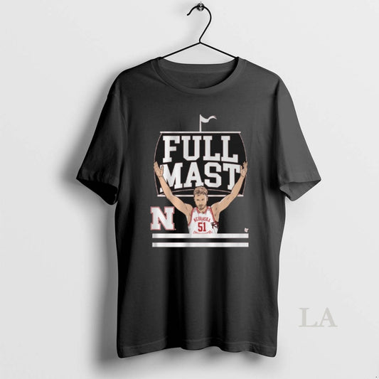 Original Nebraska Huskers Basketball Rienk Mast Full Mast Signature T-Shirts, Hoodie, Sweatshirt | WearSparks.com
