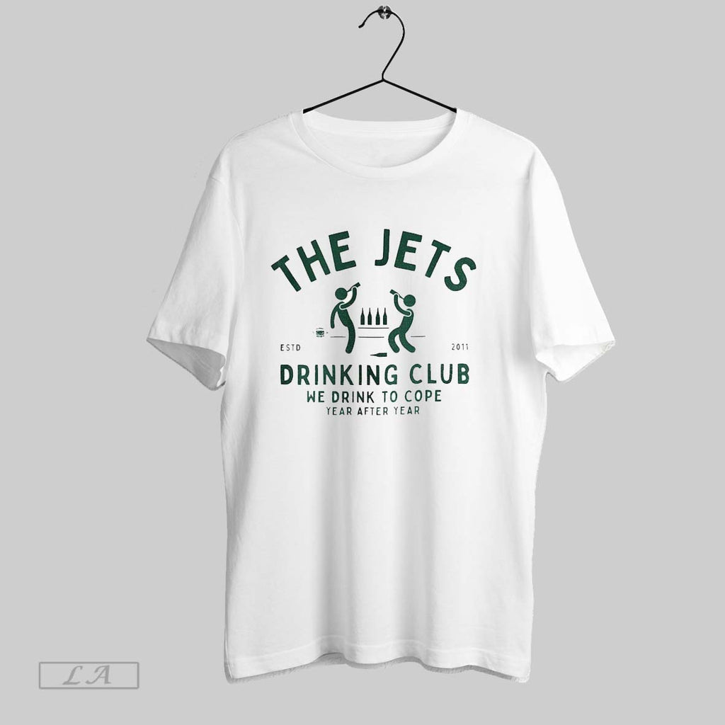Original New York Jets The Jets Drinking Club We Drink To Cope Year After Year