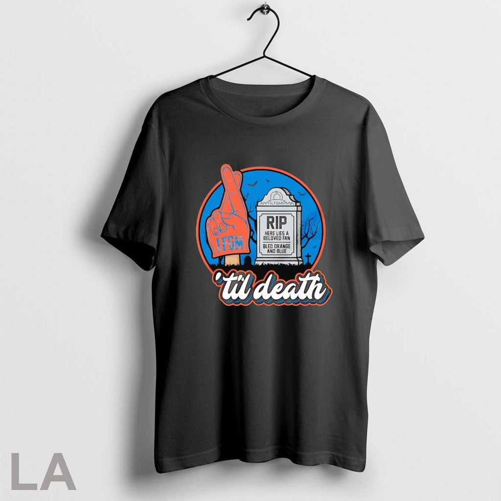 Original New York Mets Til Death Rip Halloween