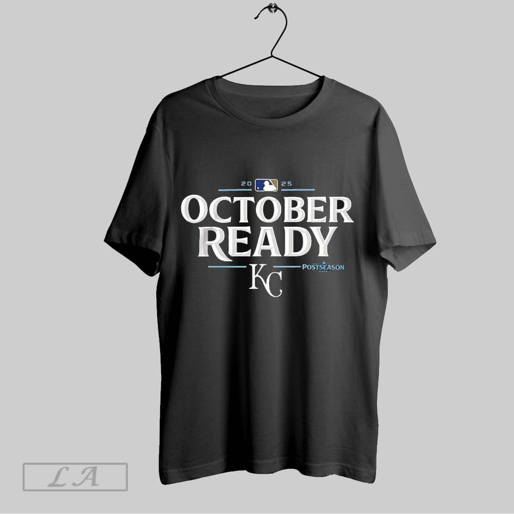 Original October Ready 2025 Kansas City Royals Mlb Postseason V Neck