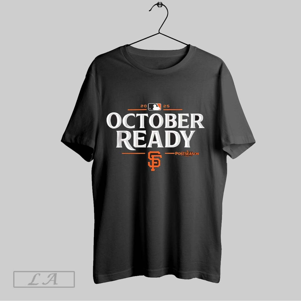 Original October Ready 2025 San Francisco Giants Mlb Postseason V Neck