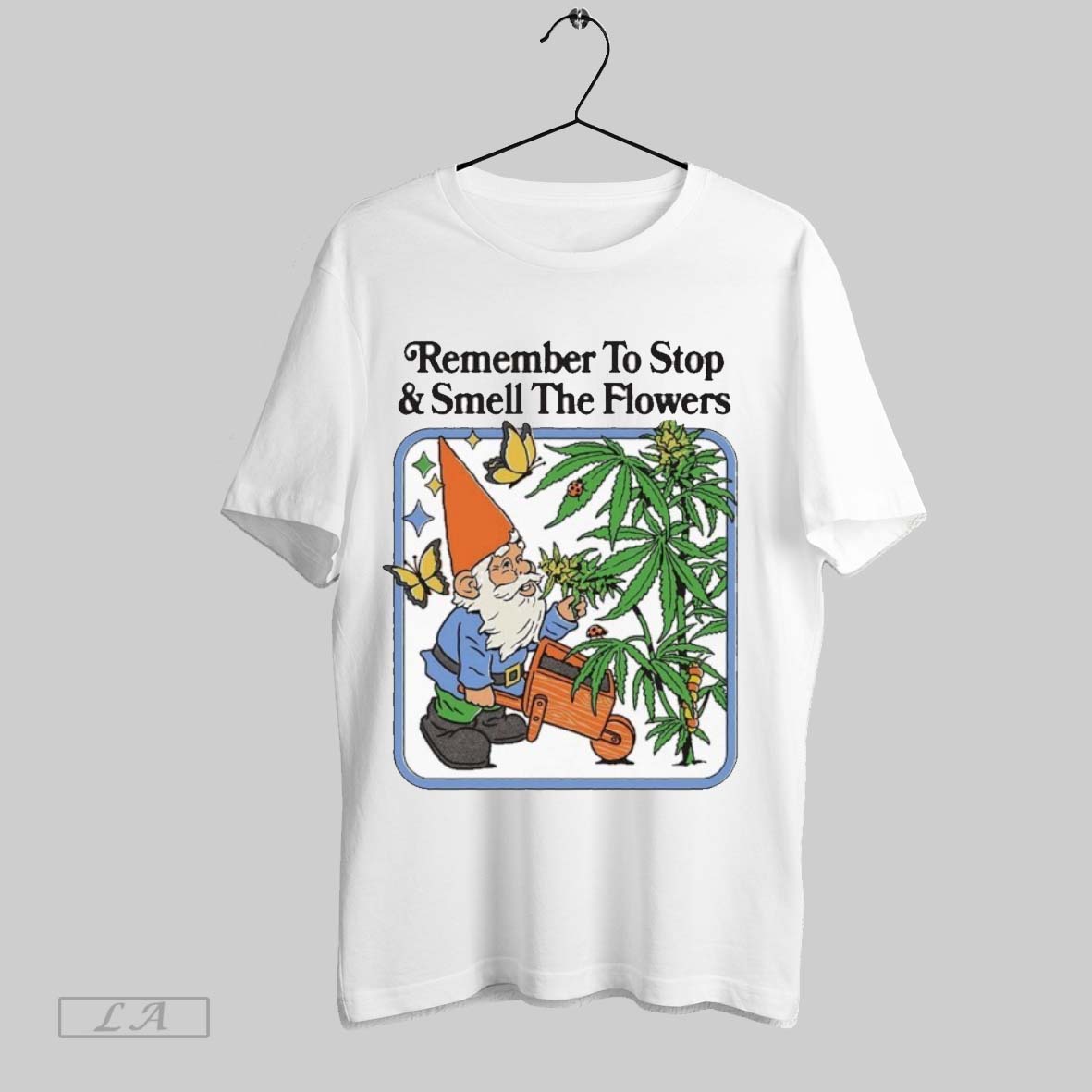 Original Official Remember To Stop And Smell The Flowers