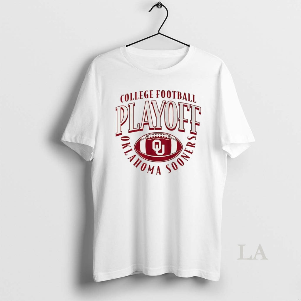 Original Oklahoma Sooners Ncaa College Football Playoff Team 2025 2026 Curve Ball Logo