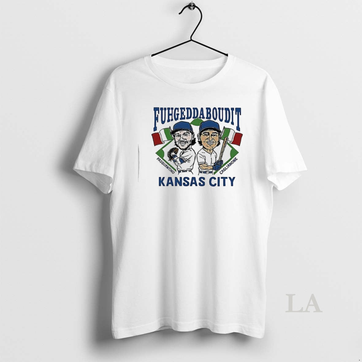 Original Pasquantino Caglianone Fuhgeddaboudit Kansas City Royals