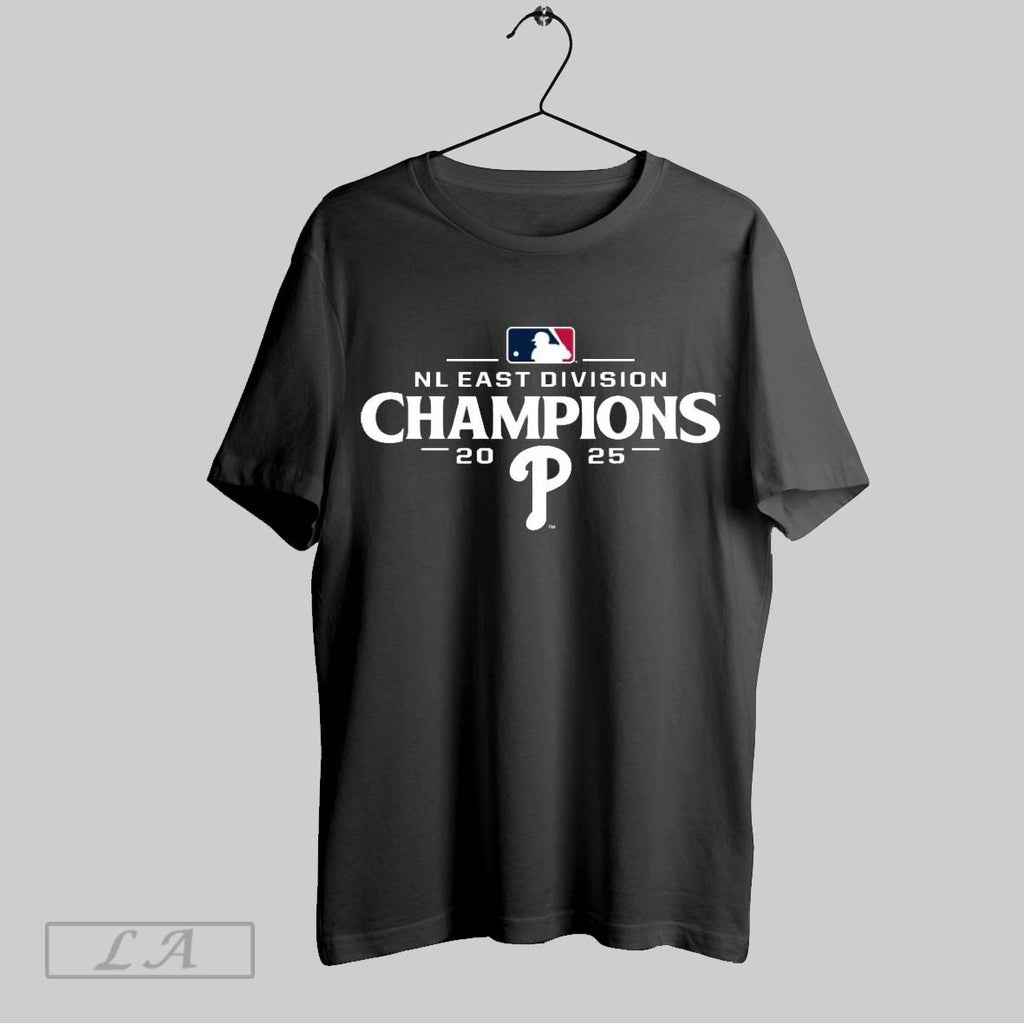 Original Philadelphia Phillies 2025 Mlb National League East Division Champions Fan Gear Logo Unisex