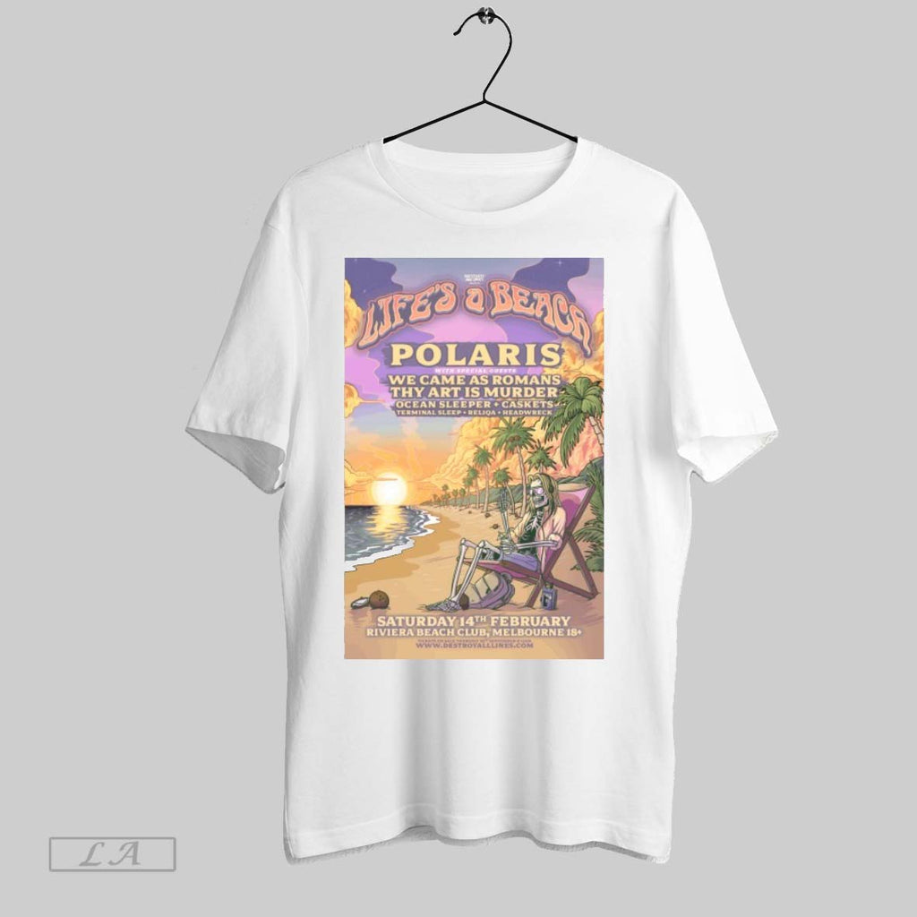 Original Polaris Lifes A Beach Festival Saturday 14th February Riviera Beach Club Melbourne Skeleton