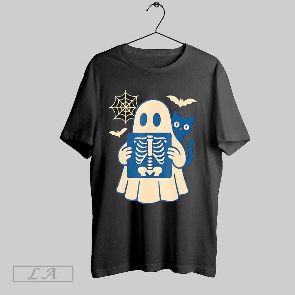Original Radiology Ghost Halloween Xray Tech Radiologist Black Cat