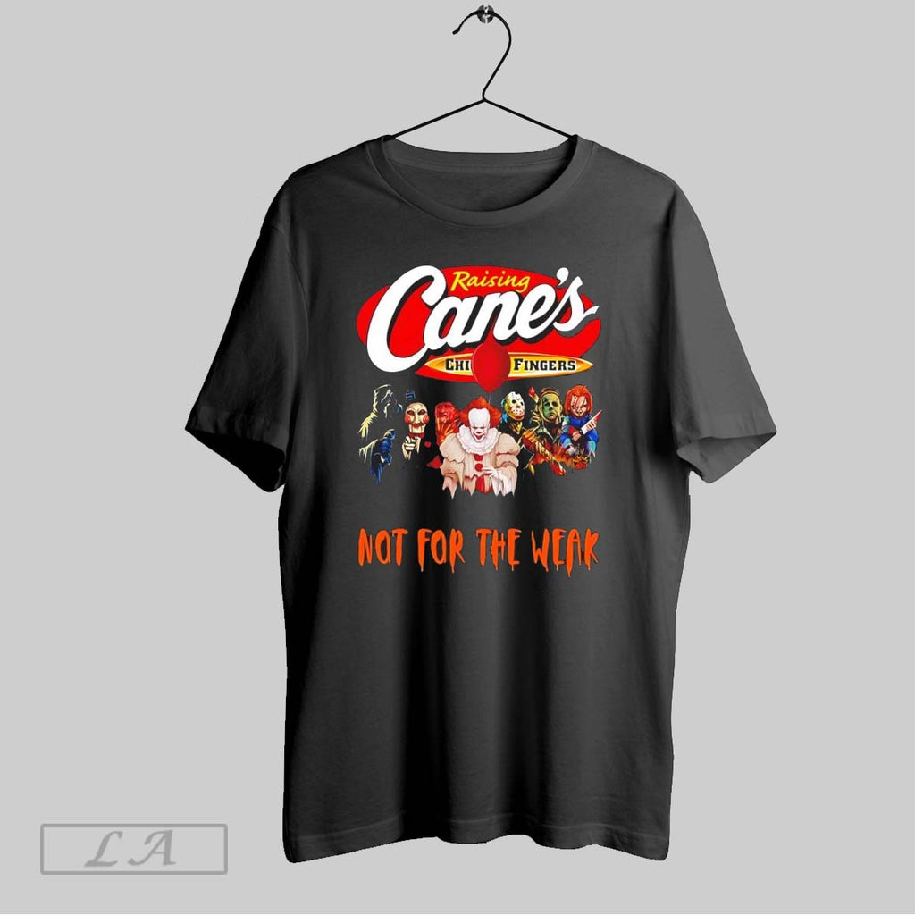 Original Raising Canes Not For The Weak Horror Characters Halloween