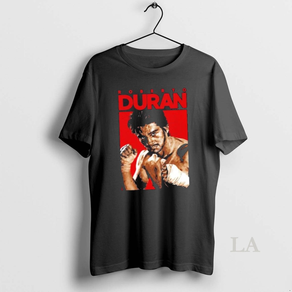 Original Roberto Duran Boxing Graphic Vintage