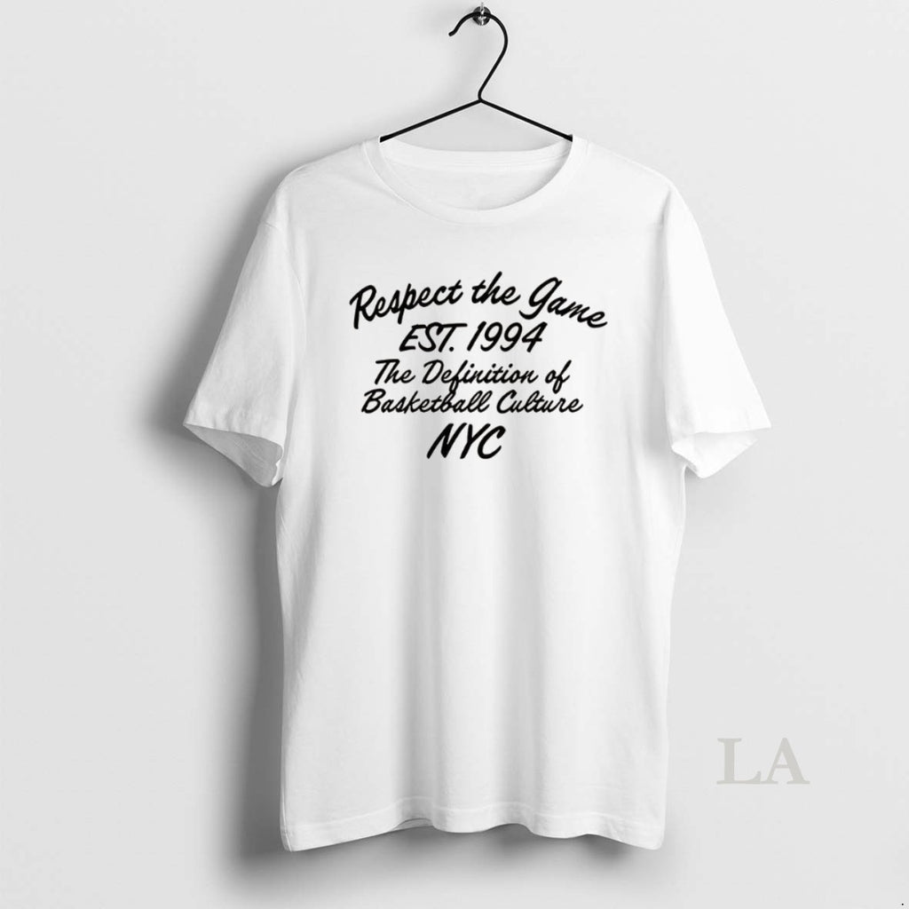 Original Slam Respect The Game Est 1994 The Definition Of Basketball Culture Letter