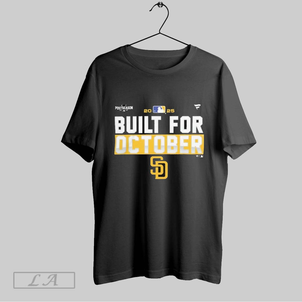 Original San Diego Padres 2025 Mlb Postseason Built For October