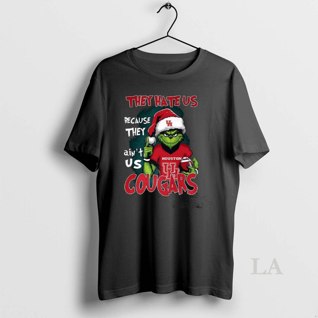 Original Santa Grinch They Hate Us Because They Aint Us Houston Cougars