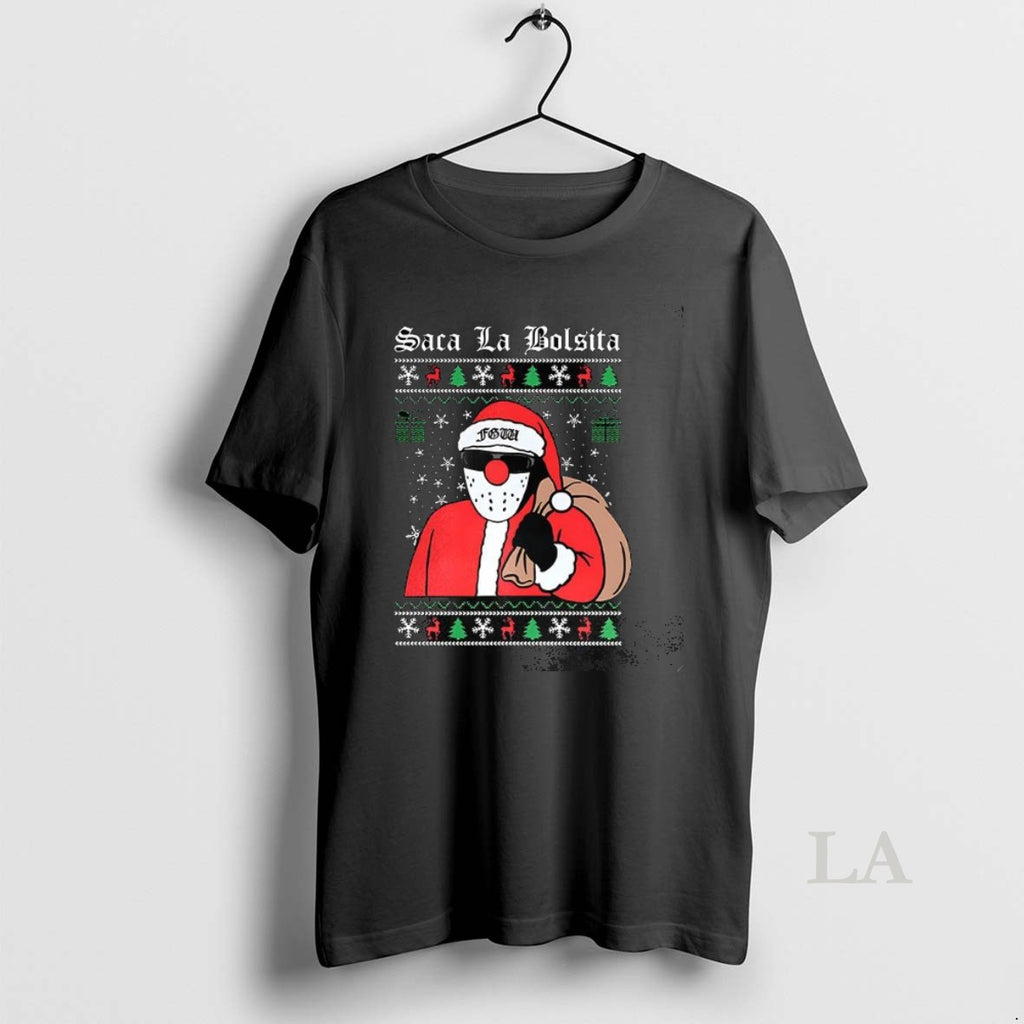 Original Santa Saca La Bolsita Ugly Christmas