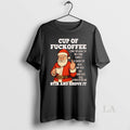 Original Santa Middle Finger Cup Of Fuckoffee Stir And Shove It Christmas