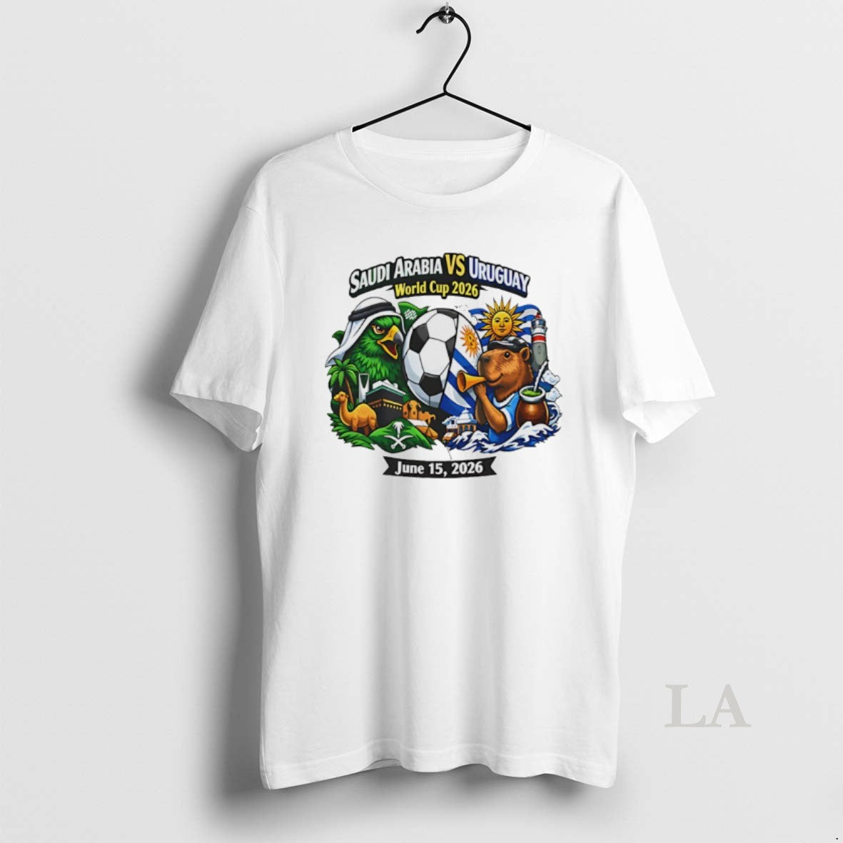 Original Saudi Arabia Vs Uruguay 2026 World Cup Mascot T-Shirts, Hoodie, Sweatshirt | WearSparks.com