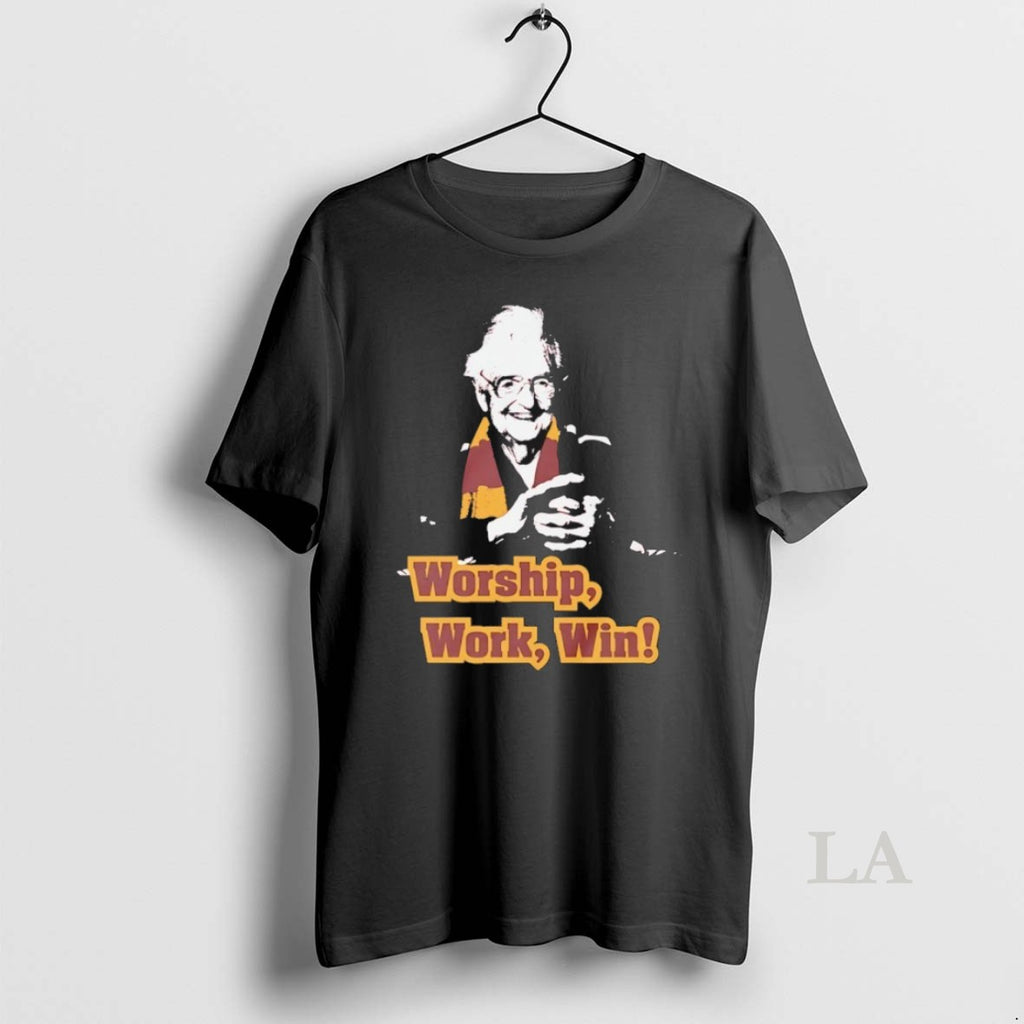 Original Sister Jean Loyola University Chicago Ramblers Worship Work Win