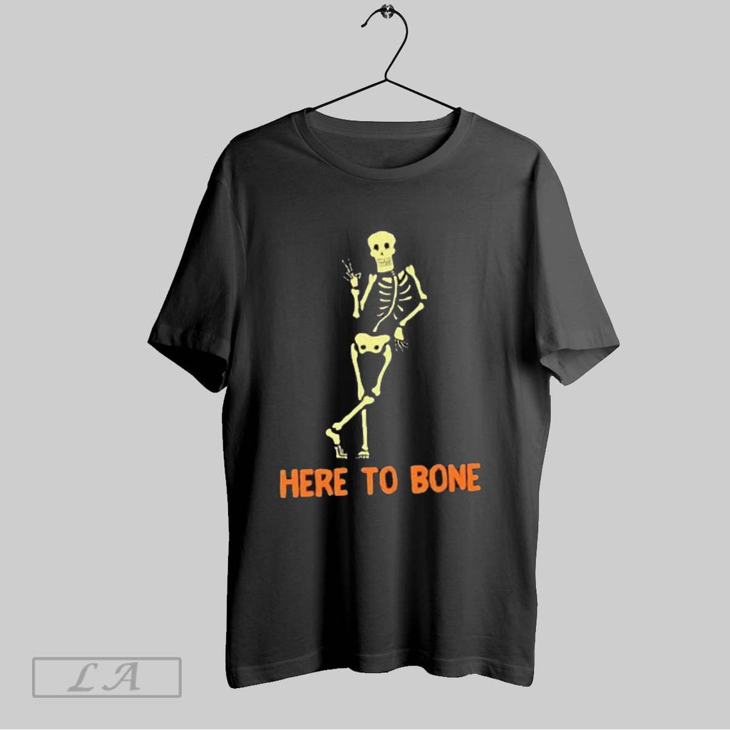 Original Skeleton Here To Bone Halloween