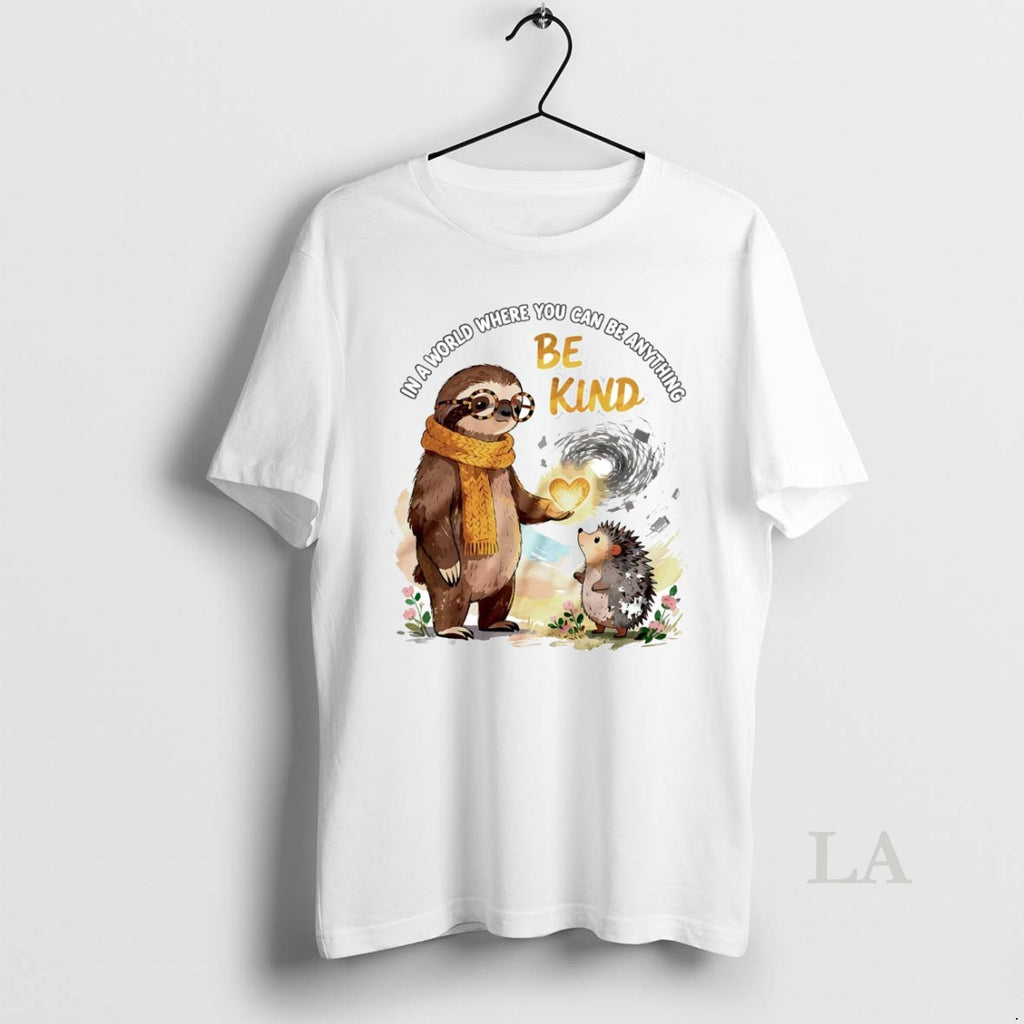 Original Sloth In A World Where You Can Be Anything Be Kind