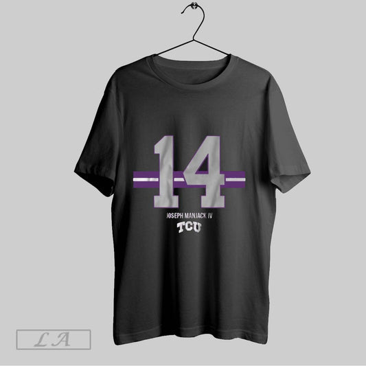 Original Tcu Football Joseph Manjack Iv 14 Stripe
