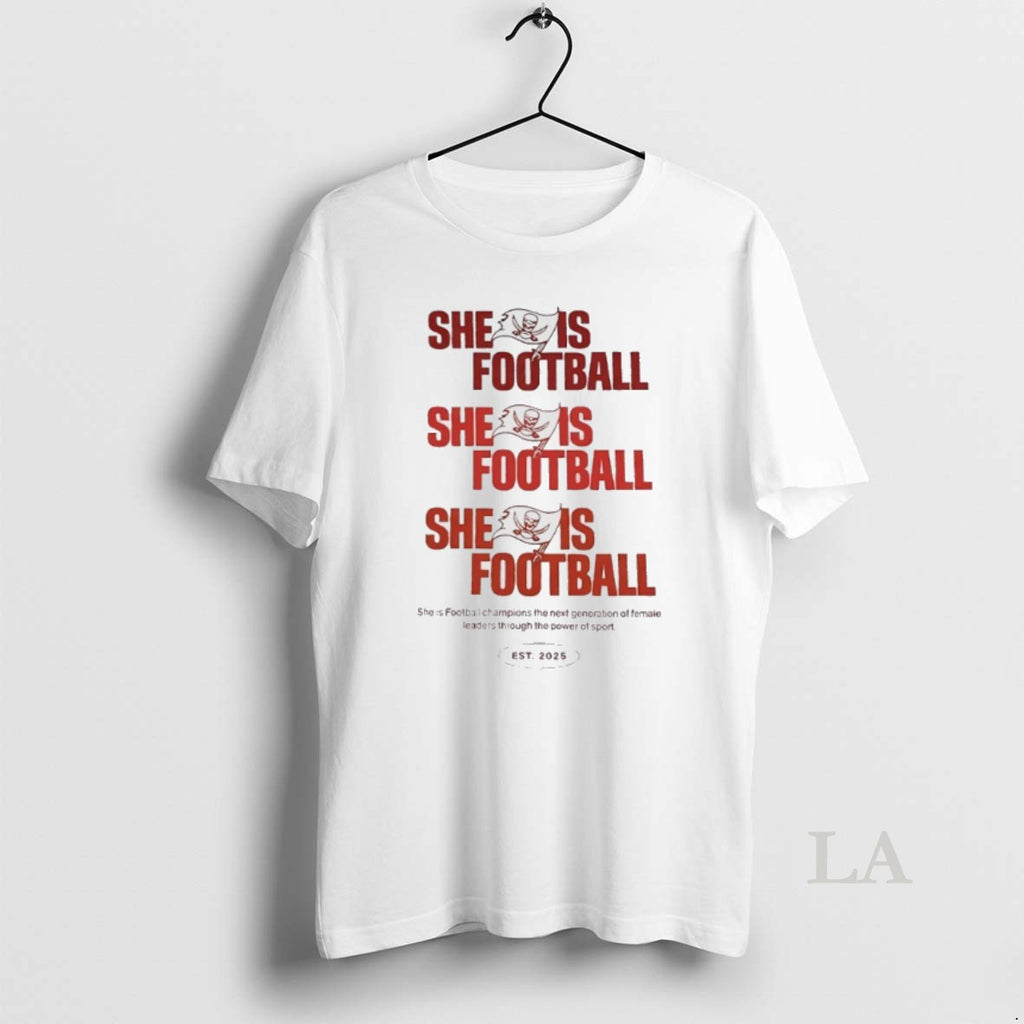 Original Tampa Bay Buccaneers She Is Football 2025