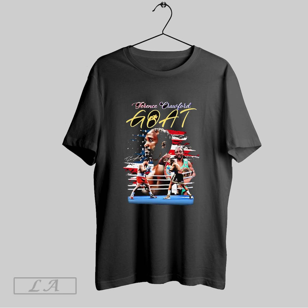 Original Terence Crawford Goat Usa Flag