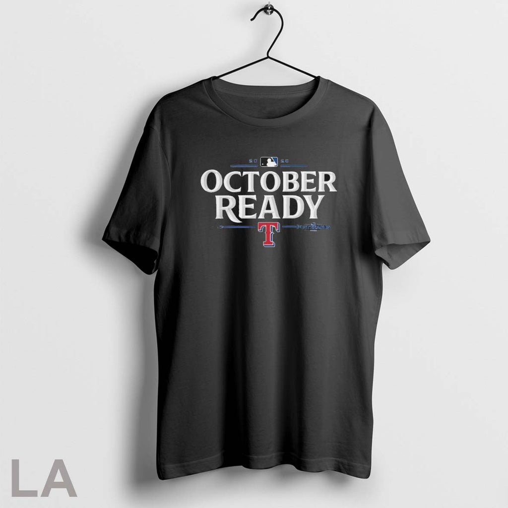 Original Texas Rangers 2025 October Ready Mlb Postseason