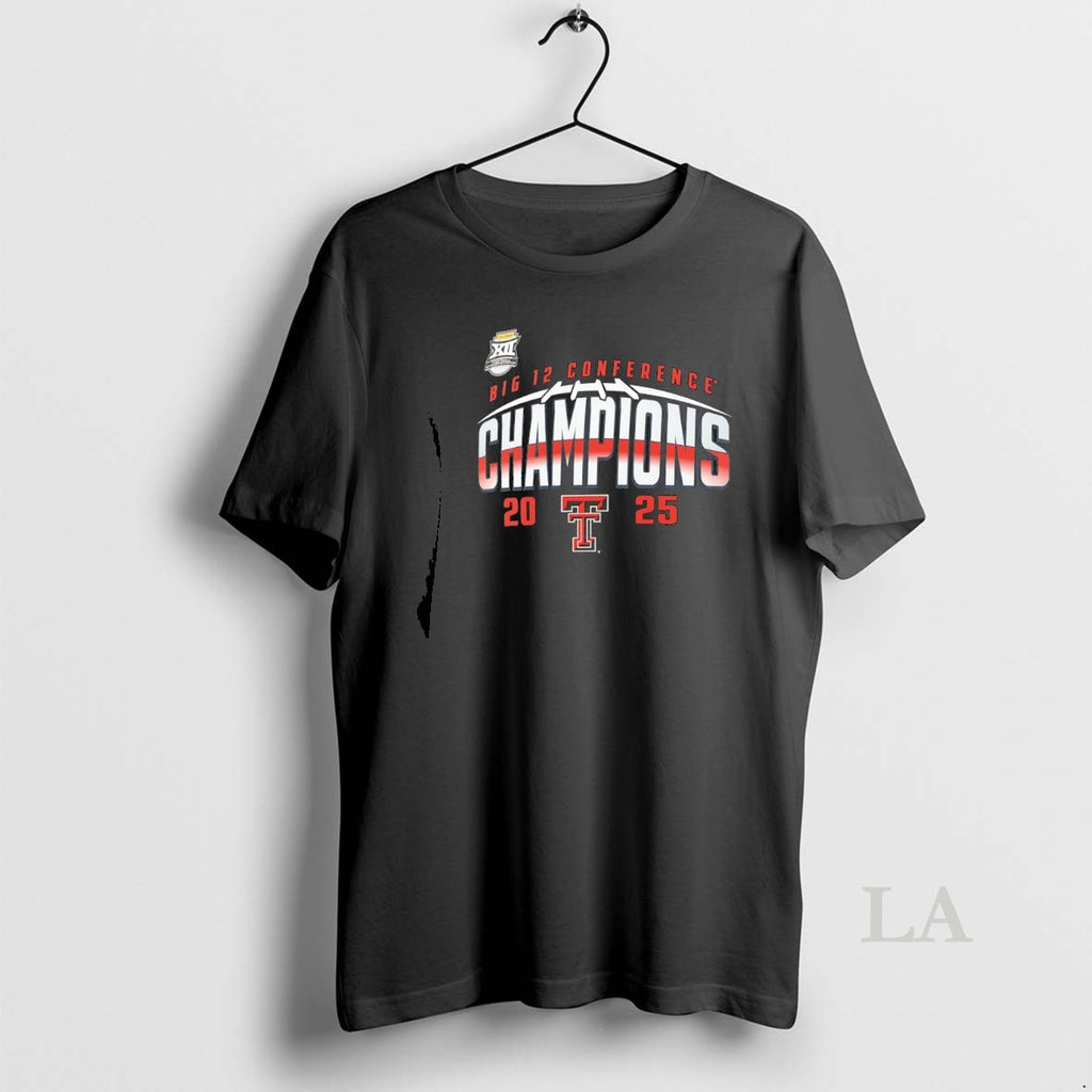 Original Texas Tech Red Raiders Big 12 Football Champions Endzone Speed 2025