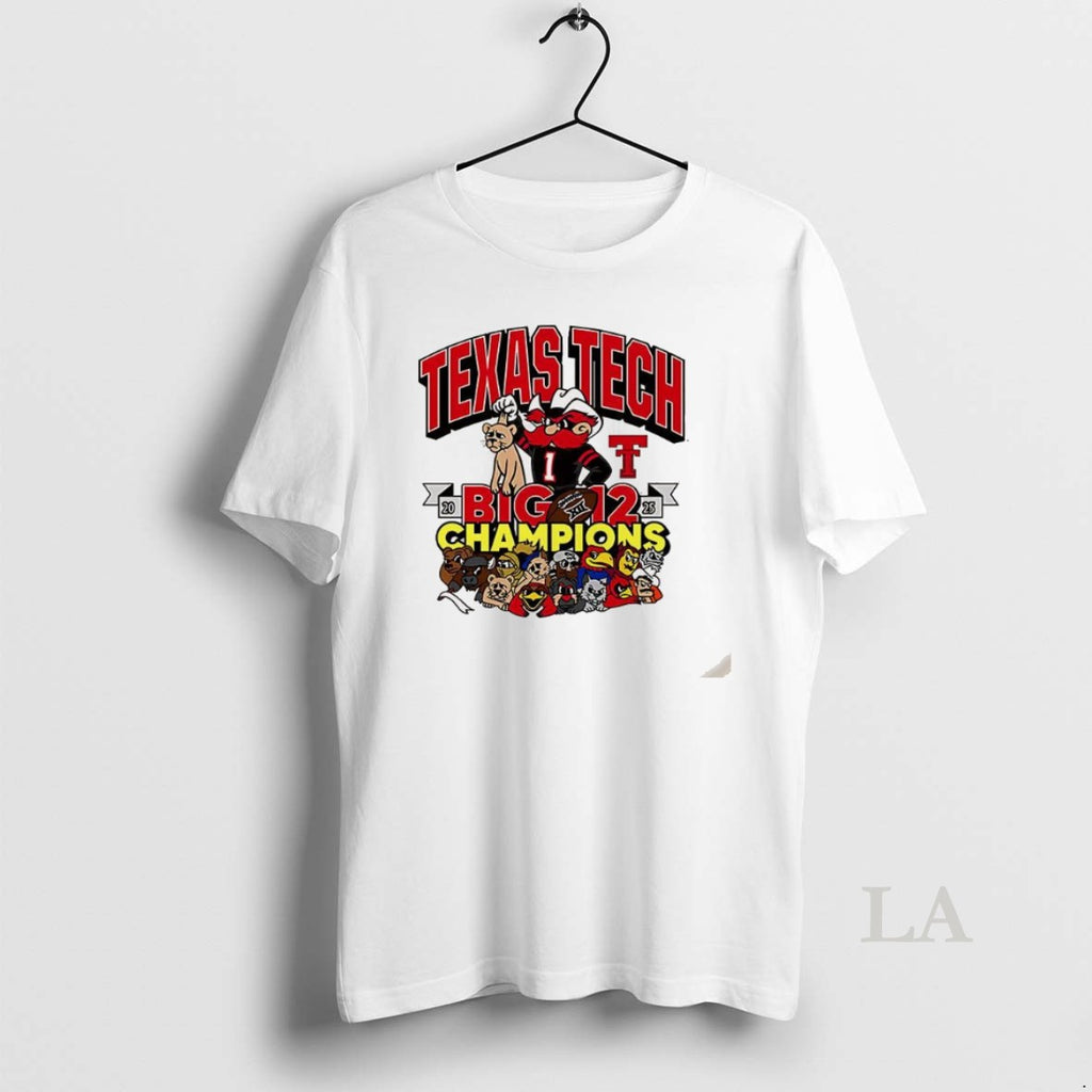 Original Texas Tech Red Raiders Crushed It Big 12 Champions Mascot