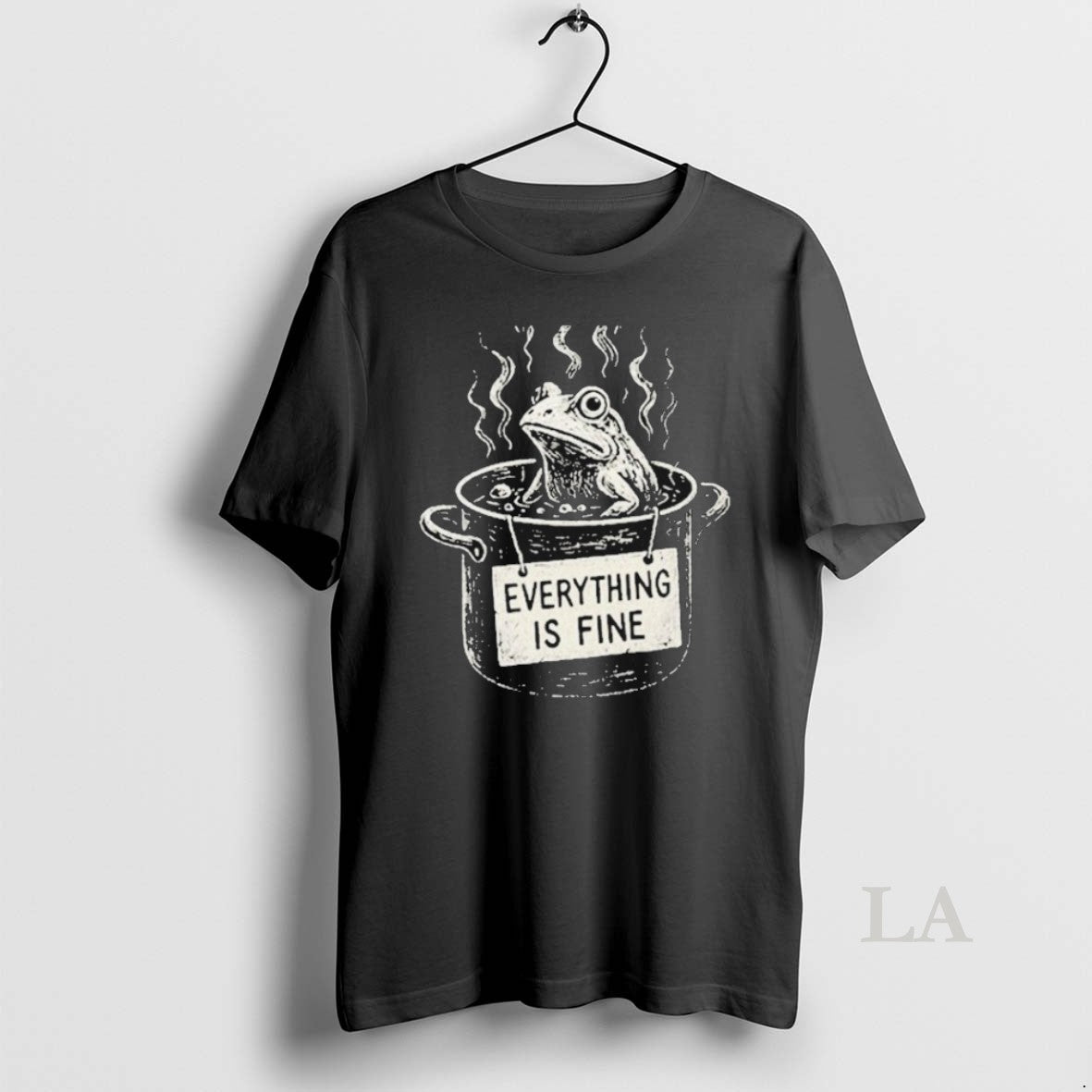 Original The Boiling Frog Everything Is Fine T-Shirts, Hoodie, Sweatshirt | WearSparks.com