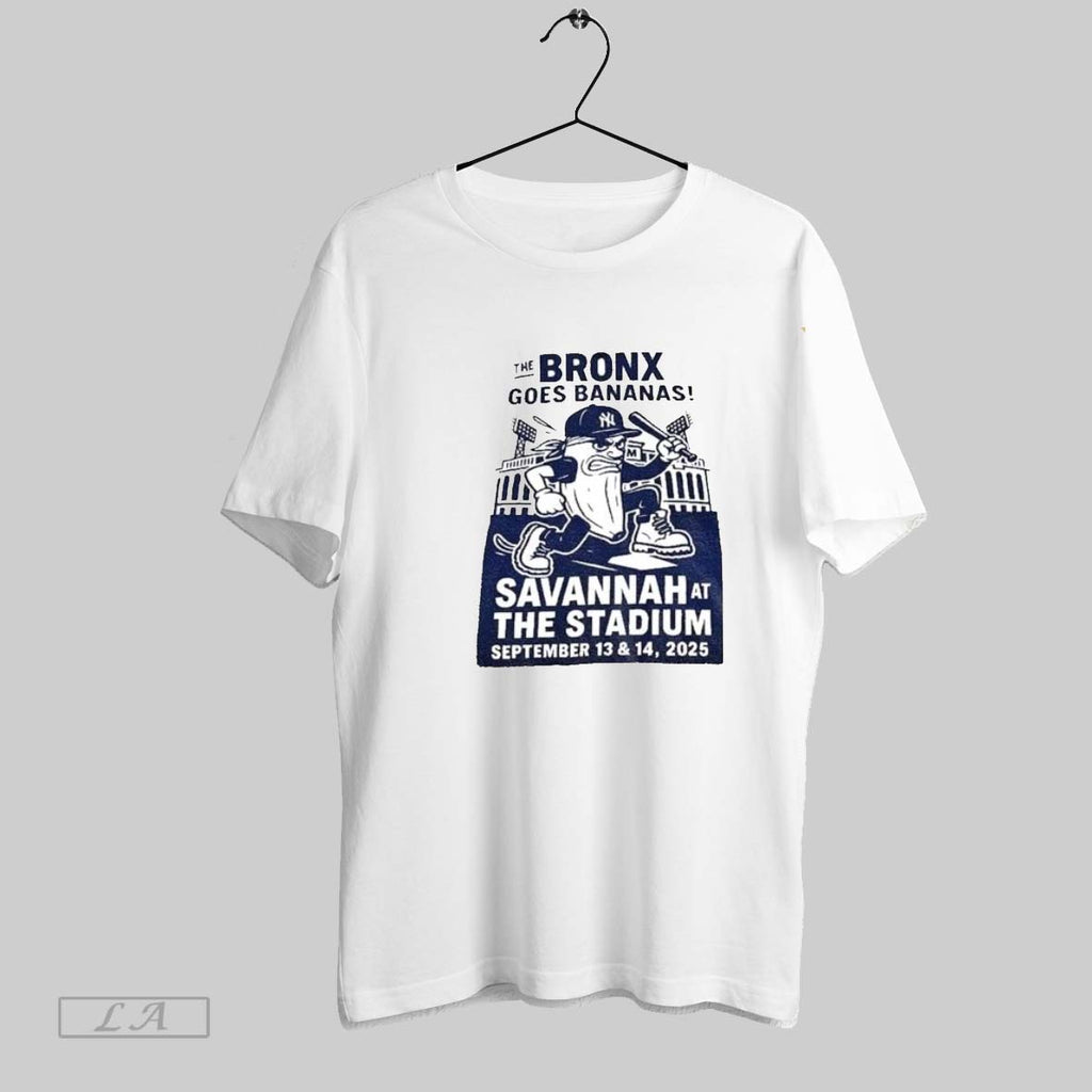 Original The Bronx Goes Savannah Bananas New York Yankees The Stadium September 13 And 14