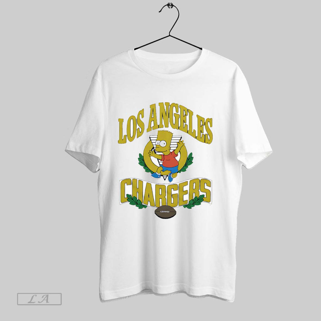 Original The Simpsons Bart X Los Angeles Chargers
