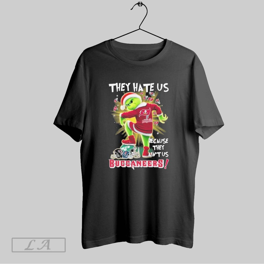 Original They Hate Us Cause They Aint Us Grinch Tampa Bay Buccaneers Stomp On Jets