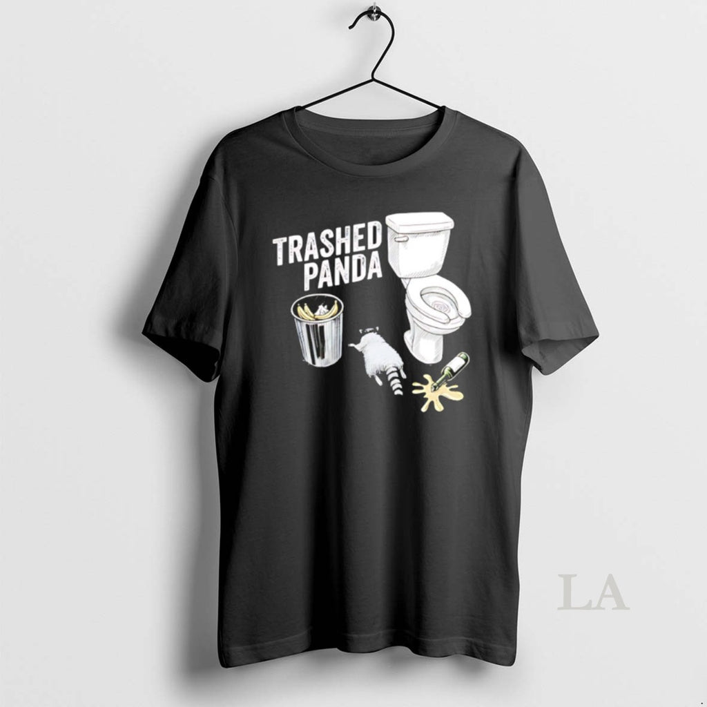 Original Trashed Panda Drunk Raccoon Funny