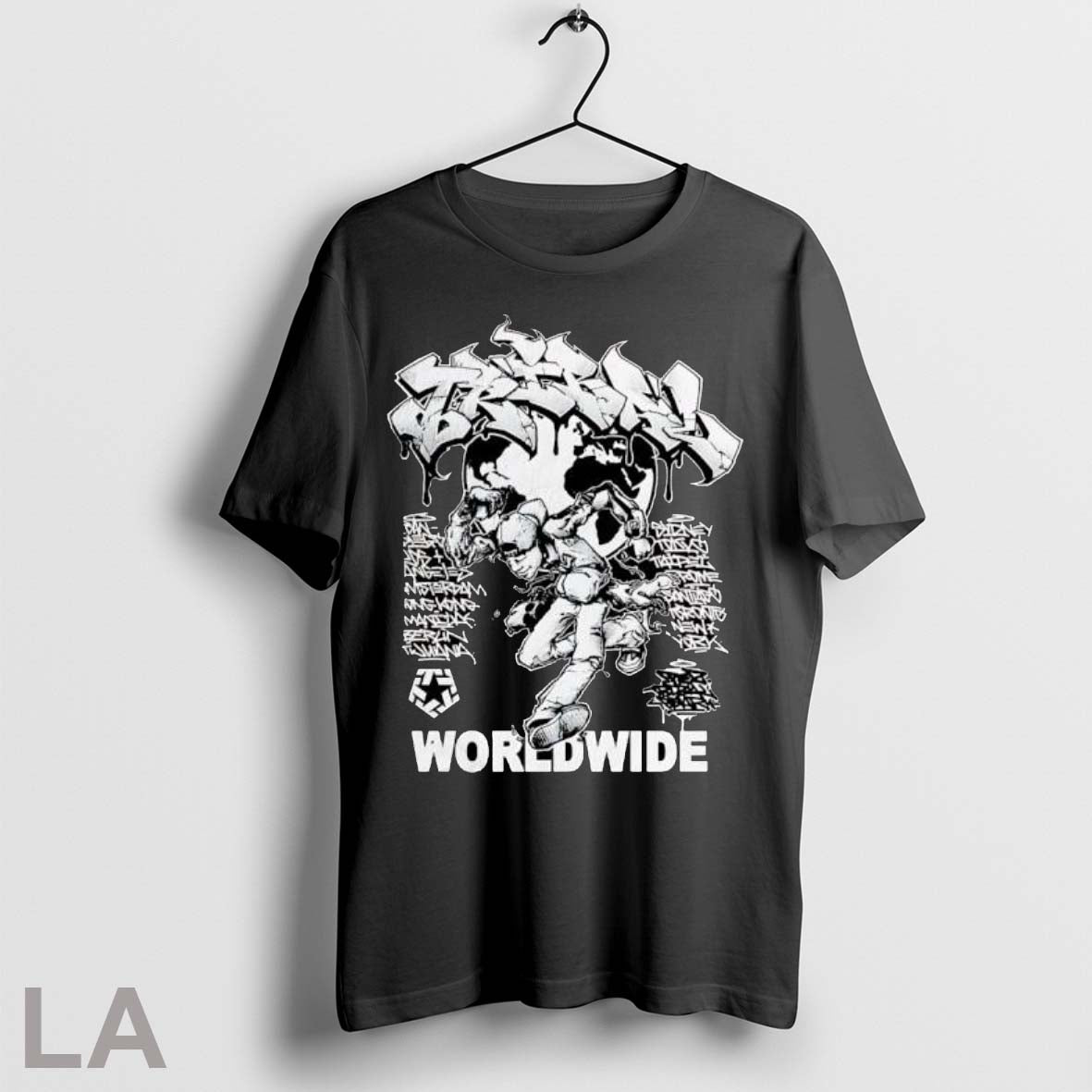 Original Tribal Gear Worldwide Graffiti Style Vintage
