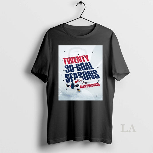 Original Twenty 30 Goal Seasons Alex Ovechkin Washington Capitals Hockey