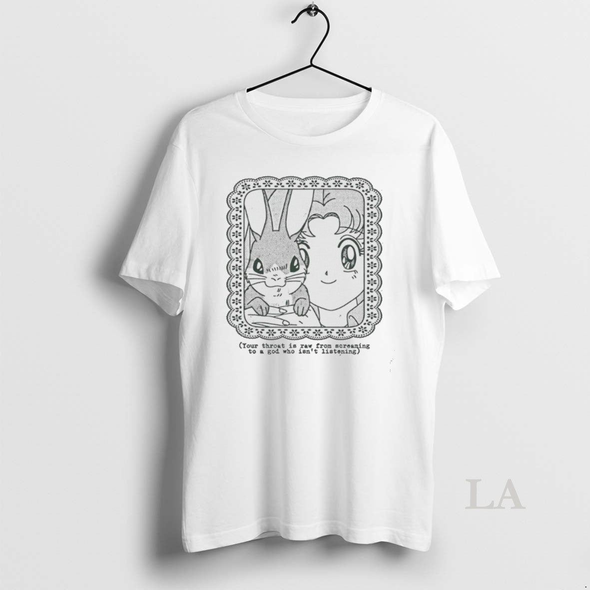 Original Usagi Tsukino And Bunny Your Throat Is Raw From Screaming To A God Who T-Shirts, Hoodie, Sweatshirt | WearSparks.com