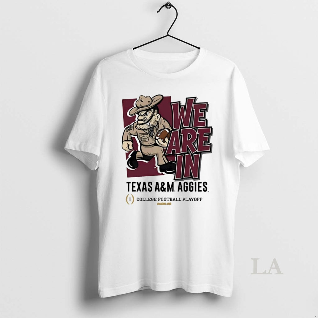 Original We Are In Texas A And M Aggies 2025 2026 Cfp Bound Mascot Circle